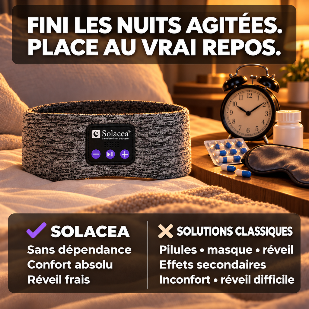 Bandeau de sommeil Solacea