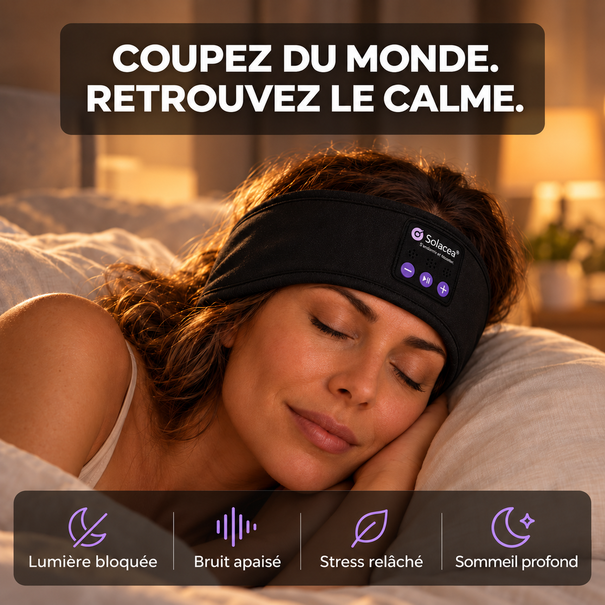 Bandeau de sommeil Solacea