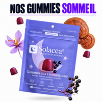 SleepGum Solacea : Gummies Sommeil Champignons